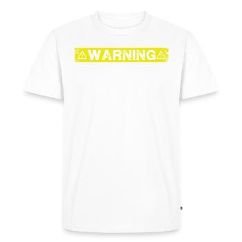 Speaking of Shar-Pei - Men's Premium Organic T-Shirt - white - Front - Nico (187cm)