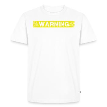 Speaking of ponies - Men's Premium Organic T-Shirt - white - Front - Nico (187cm)