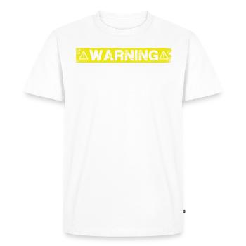 En parlant de musique pop - T-shirt Premium bio Homme - blanc - Devant - Nico (187cm)