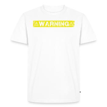 Start talking about dance dancing - Men's Premium Organic T-Shirt - white - Front - Nico (187cm)
