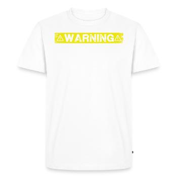 En parlant de chat du Bengale - T-shirt Premium bio Homme - blanc - Devant - Nico (187cm)