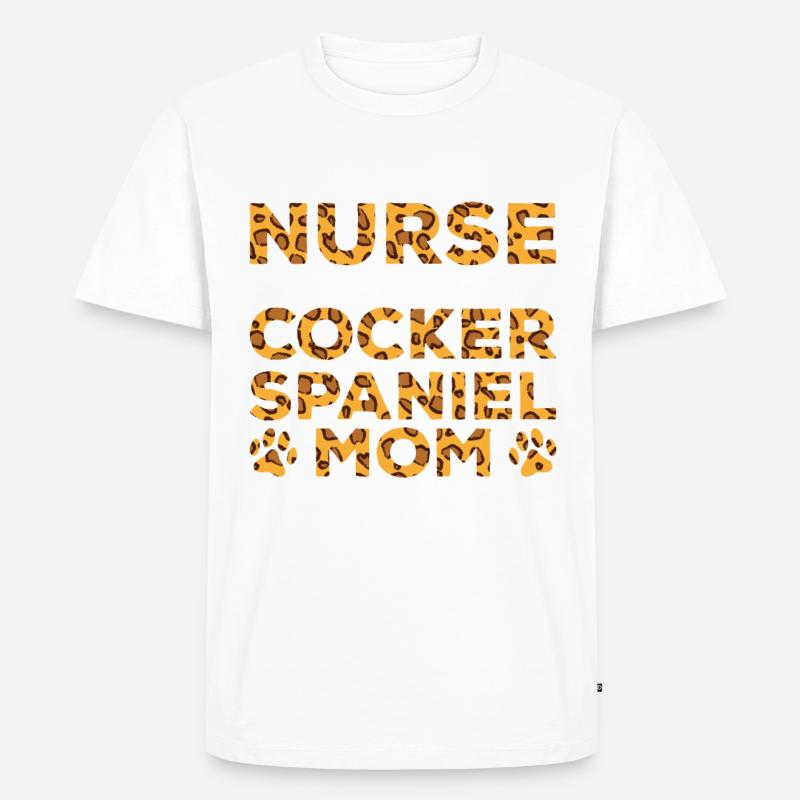 Schwesterhund Mutter - Cocker Spaniel - Männer Premium Bio T-Shirt - undefined