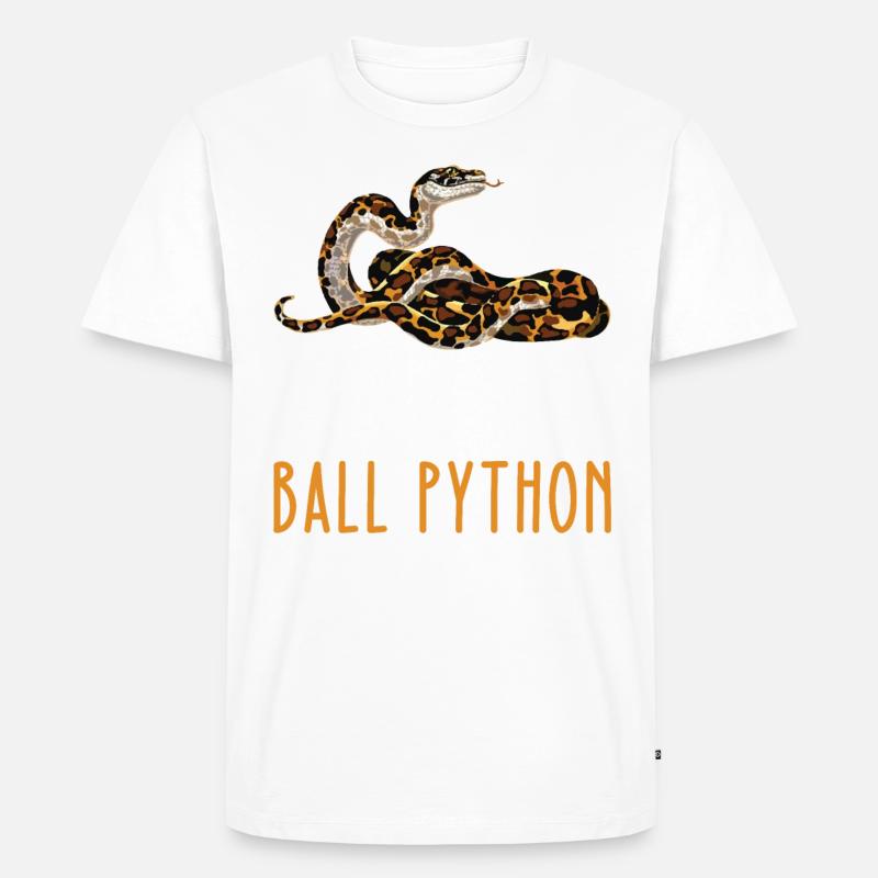 Sei Du Selbst – Königspython - Männer Premium Bio T-Shirt - undefined