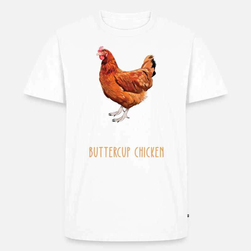 Sei Du Selbst - Buttercup Chicken - Männer Premium Bio T-Shirt - undefined