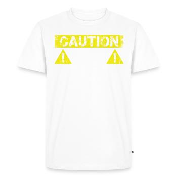 108 Too Hot to Act - 108e anniversaire - T-shirt Premium bio Homme - blanc - Devant - Nico (187cm)