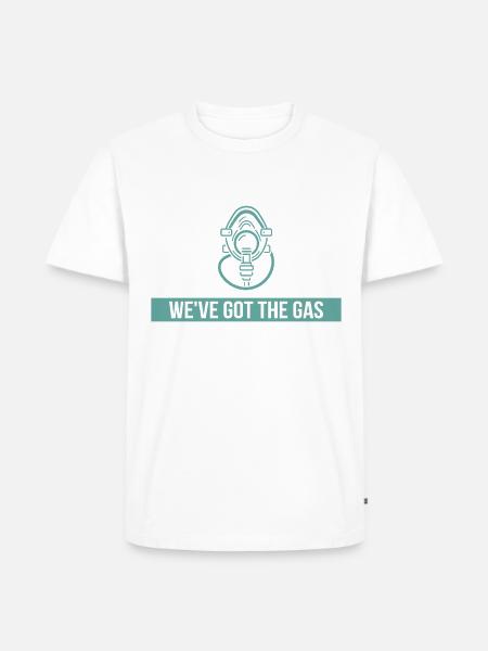 Jeg fik gas for at få dem til at passere CRNA - Herre Premium økologisk T-shirt - 