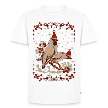 TILHET - T-shirt Premium bio Homme - blanc - Devant - Nico (187cm)