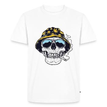 Design amusant - T-shirt Premium bio Homme - blanc - Devant - Nico (187cm)