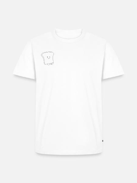 Toasts sucrés - T-shirt Premium bio Homme - blanc