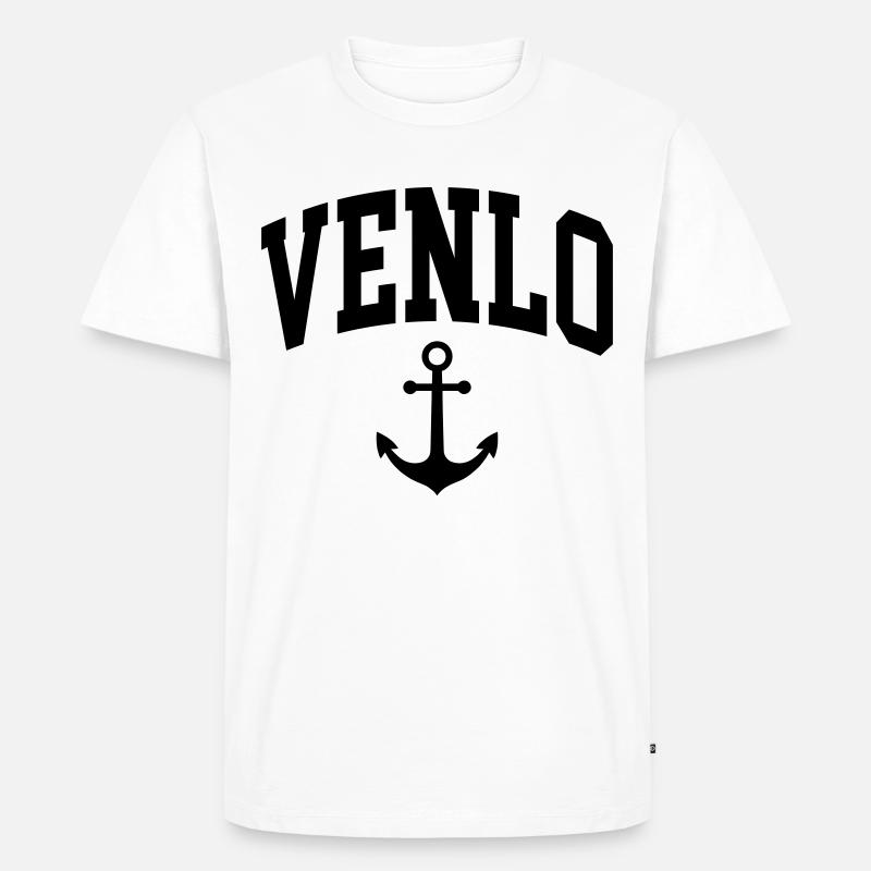 Venlo - Männer Premium Bio T-Shirt - Weiß