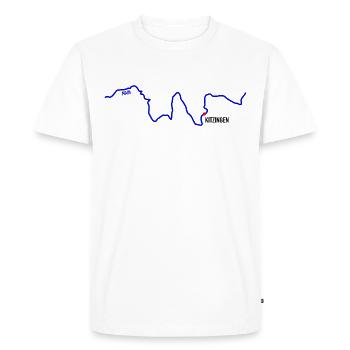 Kitzingen Main - T-shirt Premium bio Homme - blanc - Devant - Nico (187cm)