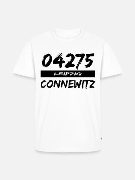 04275 Leipzig Connewitz tshirt - Männer Premium Bio T-Shirt - Weiß
