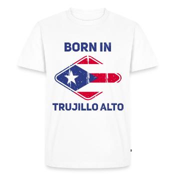 Trujillo Alto - T-shirt Premium bio Homme - blanc - Devant - Nico (187cm)