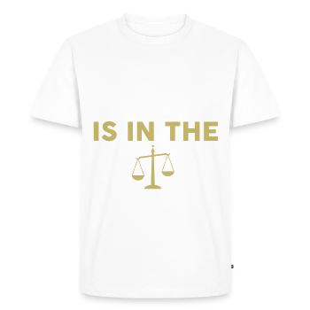 Avocat juriste avocat avocat - T-shirt Premium bio Homme - blanc - Devant - Nico (187cm)
