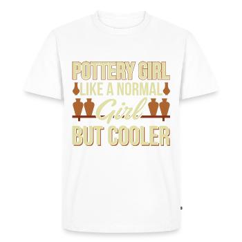 make pottery - Men's Premium Organic T-Shirt - white - Front - Nico (187cm)