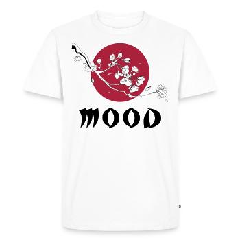 Humeur - T-shirt Premium bio Homme - blanc - Devant - Nico (187cm)