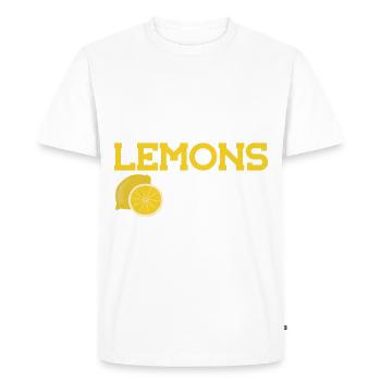 Vodka Wodka - T-shirt Premium bio Homme - blanc - Devant - Nico (187cm)