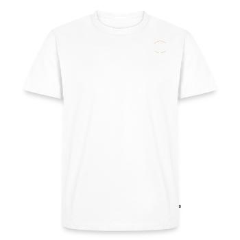 Ride the Bike - Men's Premium Organic T-Shirt - white - Front - Nico (187cm)