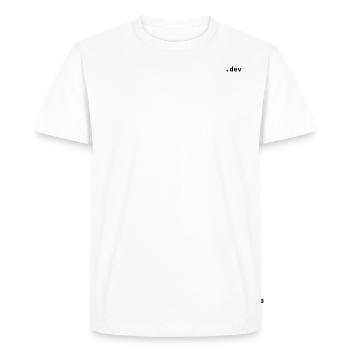 Code Enthusiast - Männer Premium Bio T-Shirt - Weiß - Vorne - Nico (187cm)