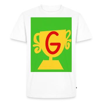 coupe de Gacheuman. - T-shirt Premium bio Homme - blanc - Devant - Nico (187cm)