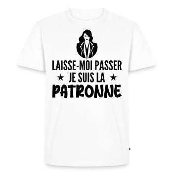 Let Me Pass I Am The - Men's Premium Organic T-Shirt - white - Front - Nico (187cm)
