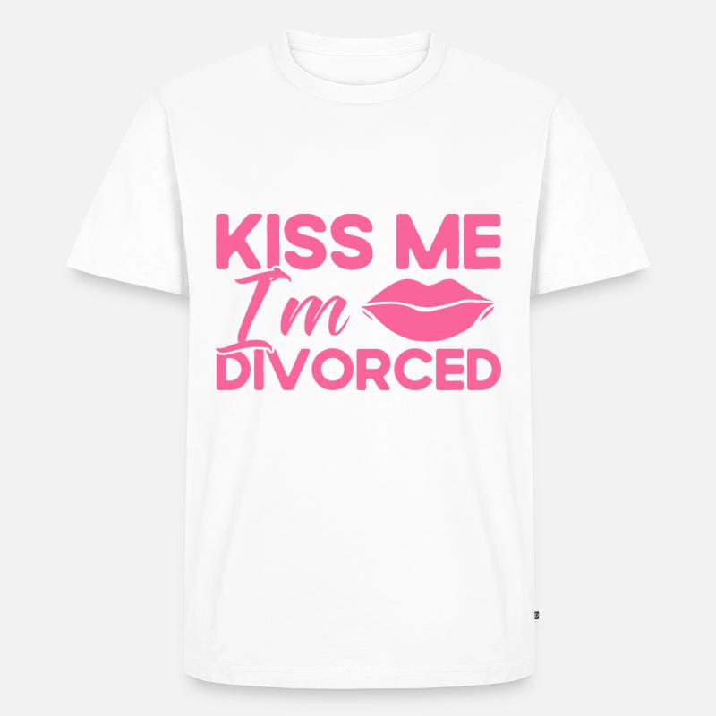 Scheidung Geschiedene Geschieden Geschenk - Männer Premium Bio T-Shirt - undefined