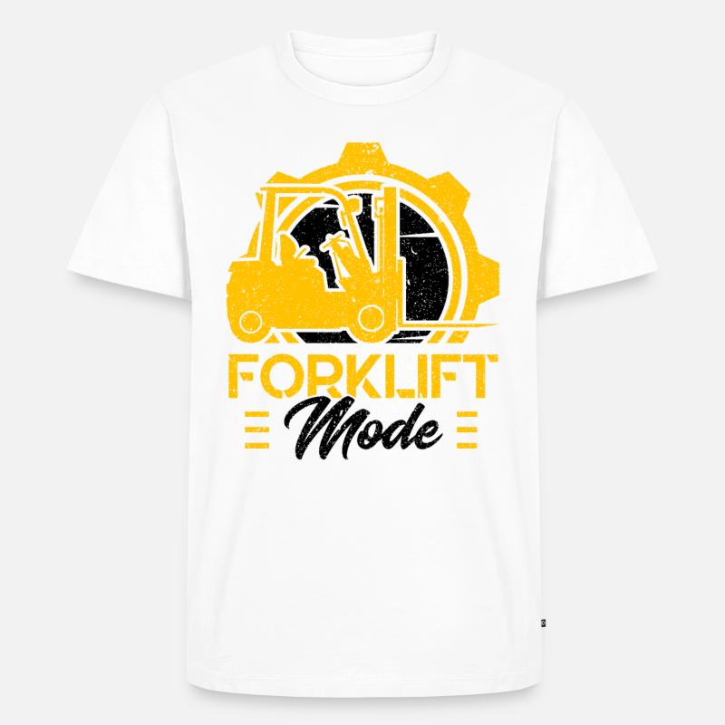 Gabelstaplerfahrer Gabelstapler-Modus Geschenk - Männer Premium Bio T-Shirt - undefined