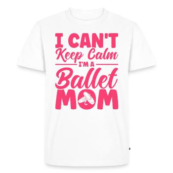 Ballet Danse Ballerine Ballet Fille Cadeau - T-shirt Premium bio Homme - blanc - Devant - Nico (187cm)