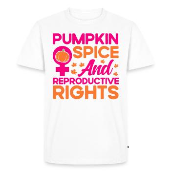 Droits des femmes Autonomisation féministe - T-shirt Premium bio Homme - blanc - Devant - Nico (187cm)