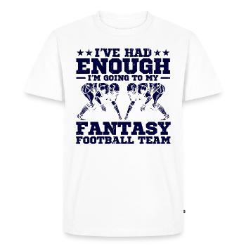 Fantasy Football Football féminin Fans de football Ges - T-shirt Premium bio Homme - blanc - Devant - Nico (187cm)