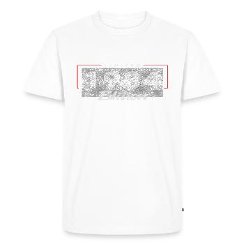 40e anniversaire 1984 édition limitée - T-shirt Premium bio Homme - blanc - Devant - Nico (187cm)
