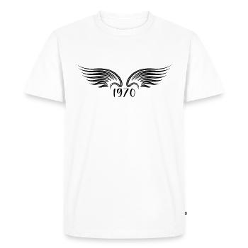 Original 1970 Vintage 1970 cadeau 1970 Rétro - T-shirt Premium bio Homme - blanc - Devant - Nico (187cm)