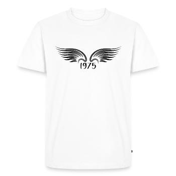 Original 1975 Vintage 1975 cadeau 1975 Rétro - T-shirt Premium bio Homme - blanc - Devant - Nico (187cm)