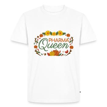 Pharmacy Pharma Queen autumn colors - Men's Premium Organic T-Shirt - white - Front - Nico (187cm)