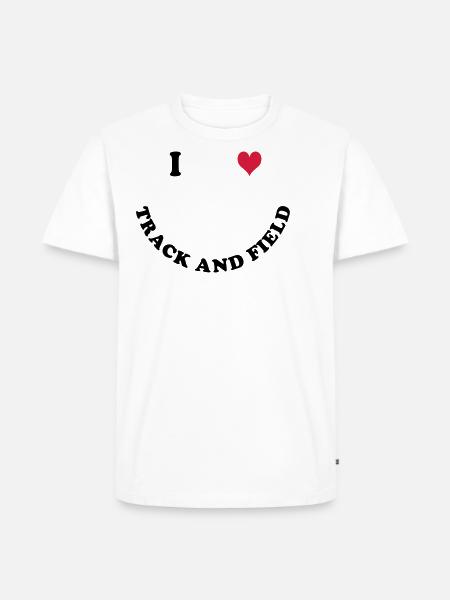 Athletics - Men's Premium Organic T-Shirt - white
