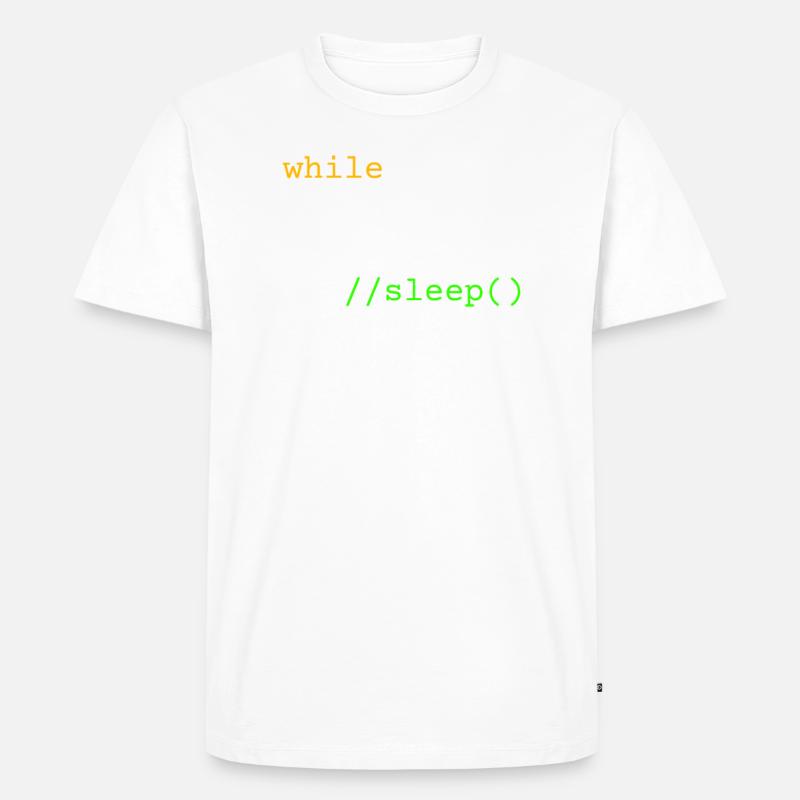 Programmierer Geschenk - Männer Premium Bio T-Shirt - Weiß