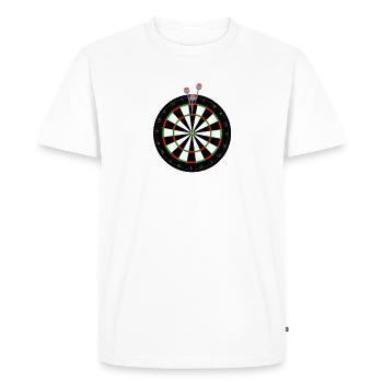 Darts WM World Cup Shanghai finish - Men's Premium Organic T-Shirt - white - Front - Nico (187cm)