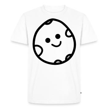 patate - T-shirt Premium bio Homme - blanc - Devant - Nico (187cm)