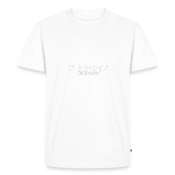 Date A Live Anime Logo Gift - Men's Premium Organic T-Shirt - white - Front - Nico (187cm)