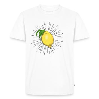 Citron - T-shirt Premium bio Homme - blanc - Devant - Nico (187cm)