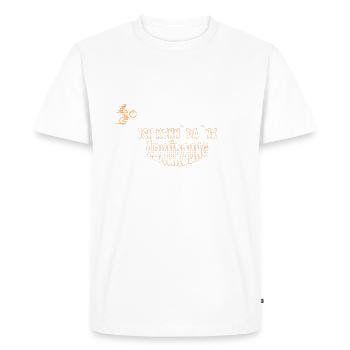 Ich Kenn Da Ne Abkürzung MTB Mountainbike Spruch - Männer Premium Bio T-Shirt - Weiß - Vorne - Nico (187cm)