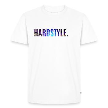 Amoureux Du Hardstyle - T-shirt Premium bio Homme - blanc - Devant - Nico (187cm)