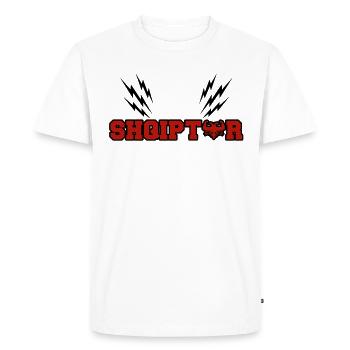 Shqiptar albania - Men's Premium Organic T-Shirt - white - Front - Nico (187cm)