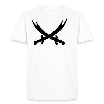 Ali Zülfikar - T-shirt Premium bio Homme - blanc - Devant - Nico (187cm)