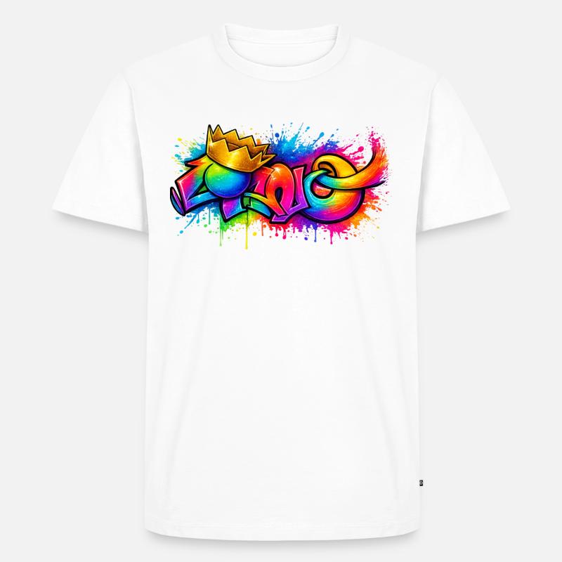 Cano - Männer Premium Bio T-Shirt - Weiß