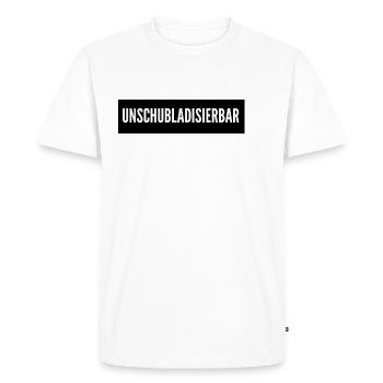 Unschubladisierbar - T-shirt Premium bio Homme - blanc - Devant - Nico (187cm)