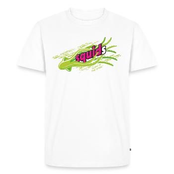 tock! Squids Shirts - Männer Premium Bio T-Shirt - Weiß - Vorne - Nico (187cm)