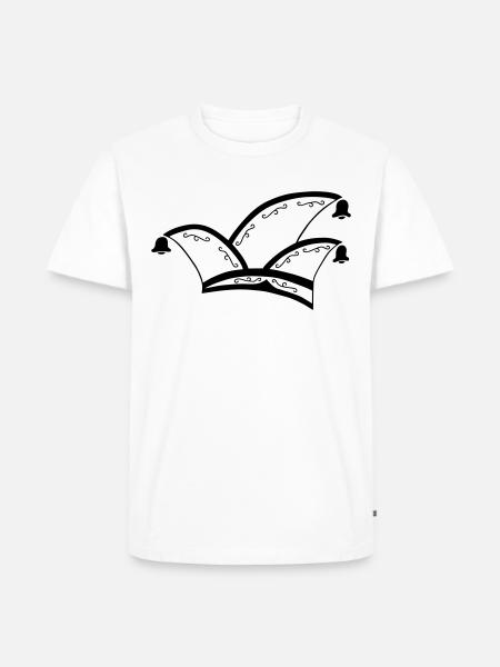 Fool's Cap - Men's Premium Organic T-Shirt - white
