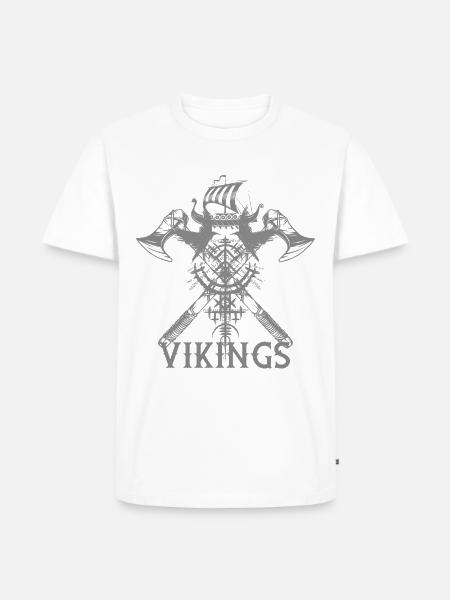 Viking Voyage - Men's Premium Organic T-Shirt - white