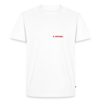 Tyrol - T-shirt Premium bio Homme - blanc - Devant - Nico (187cm)